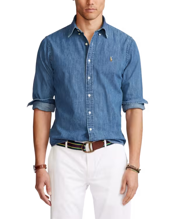 Custom Fit Denim Shirt