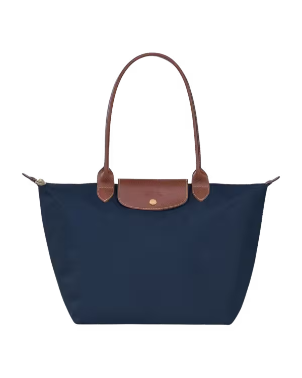 Longchamp Le Pliage Original Large Shoulder Bag in Navy
