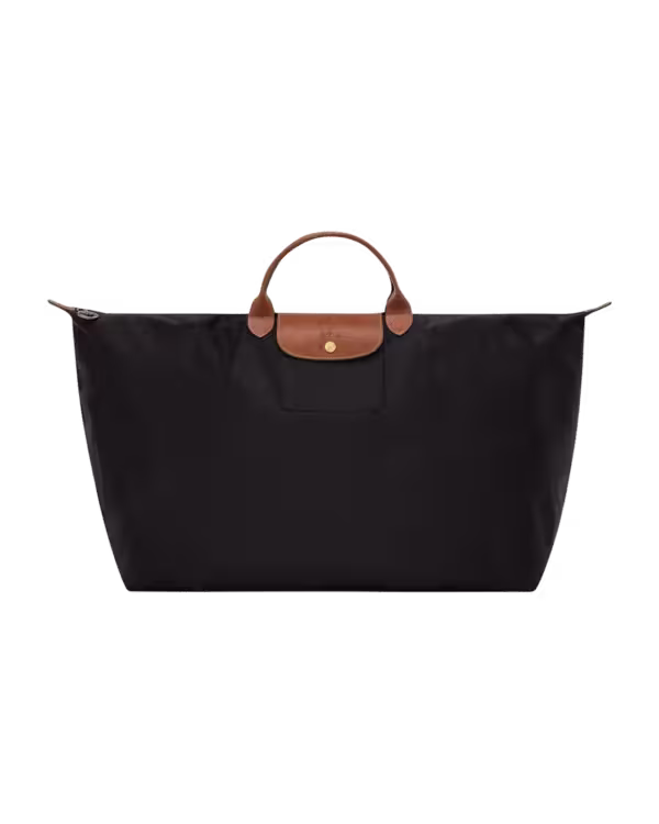 Longchamp Le Pliage Original Medium Travel Bag in Black