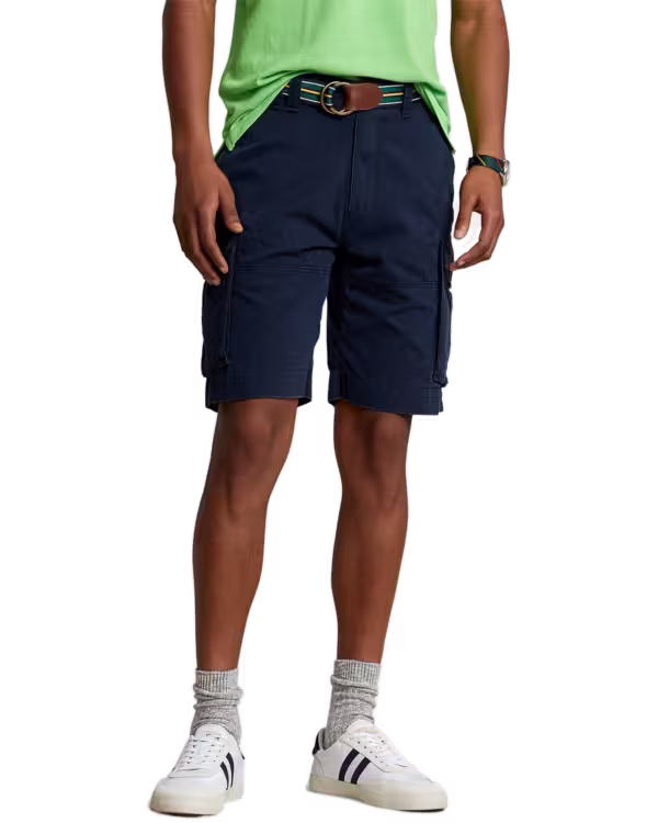 10.5-Inch Classic Fit Twill Cargo Short