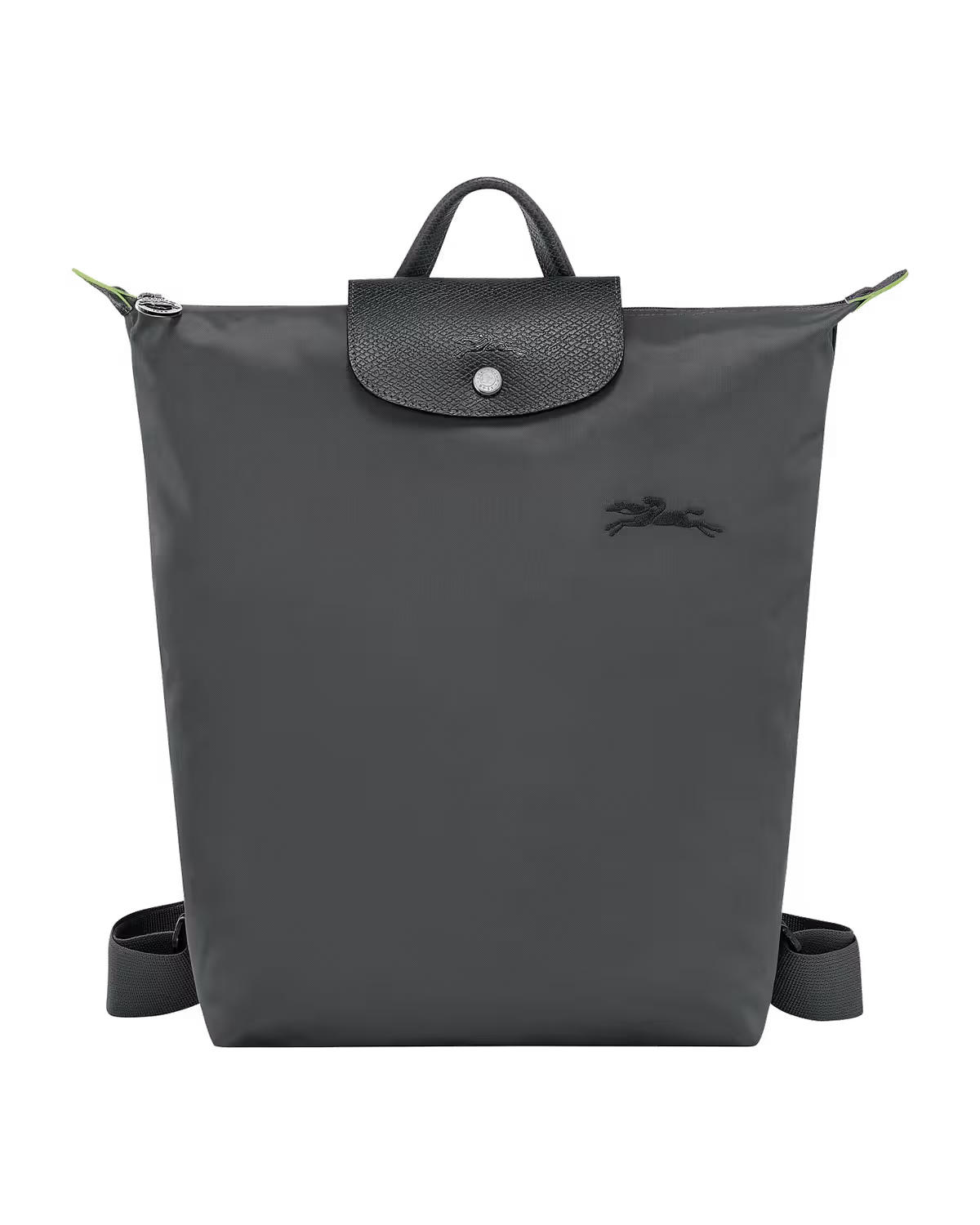 Longchamp Le Pliage Green Backpack M in Graphite