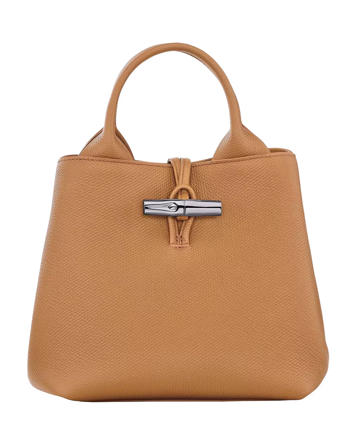 Longchamp Le Roseau Handbag S in Walnut