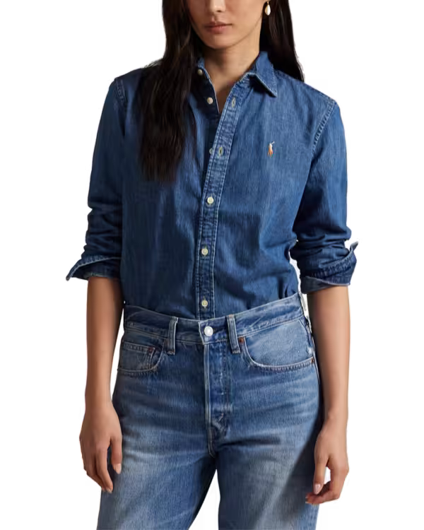 Slim Fit Denim Shirt