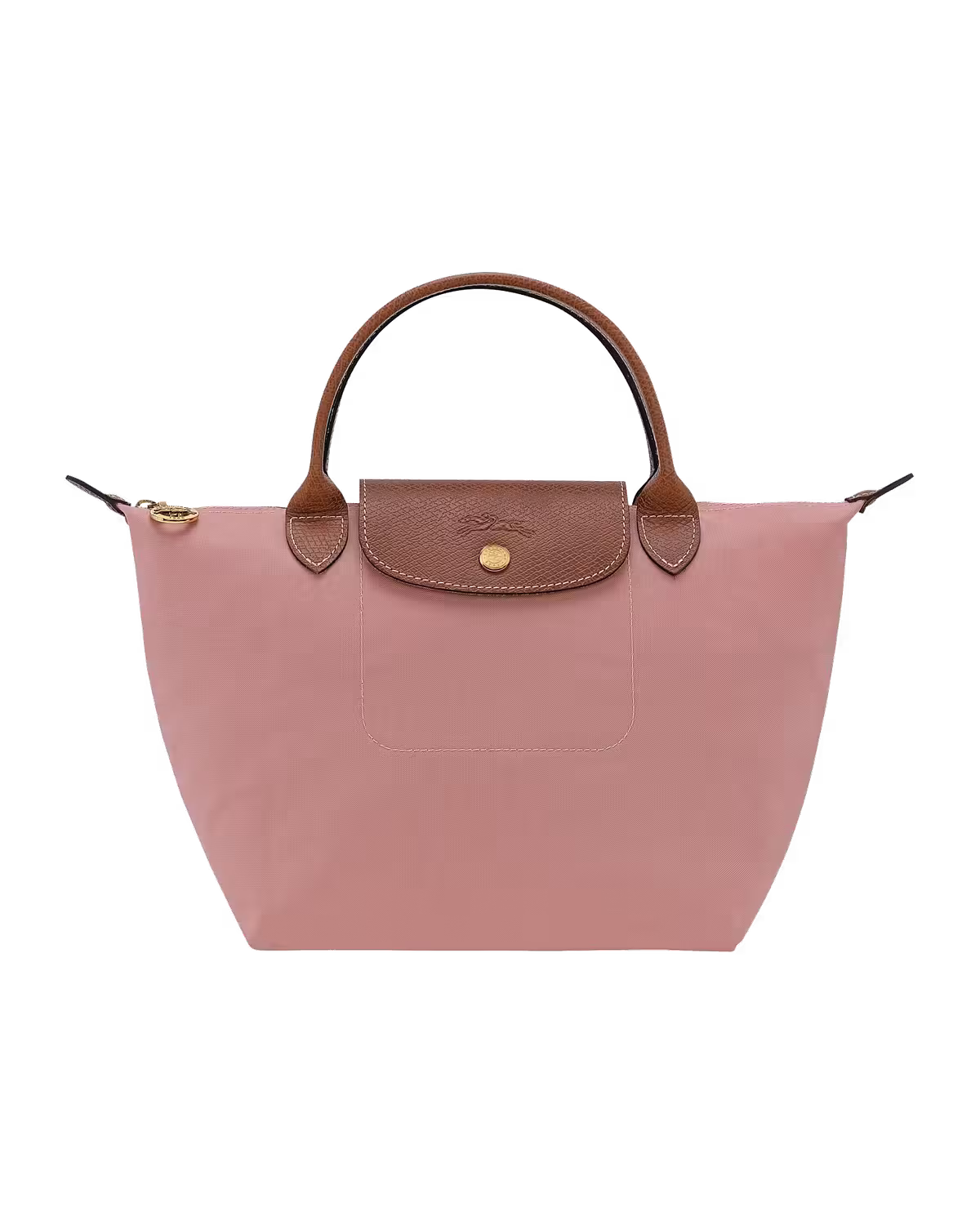 Longchamp Le Pliage Original Top Handle Bag in Pink Tea