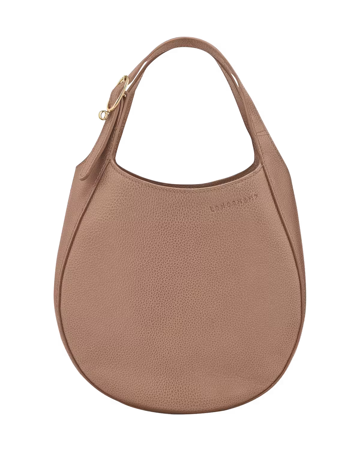 Longchamp Le Foulonné Top handle bag in Biscuit