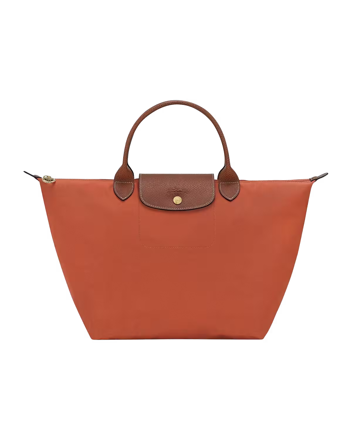 Longchamp Le Pliage Original Top handle bag in Brick