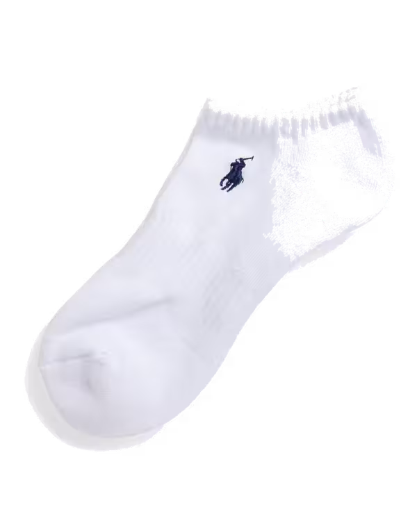 Cotton-Blend Low-Cut Socks