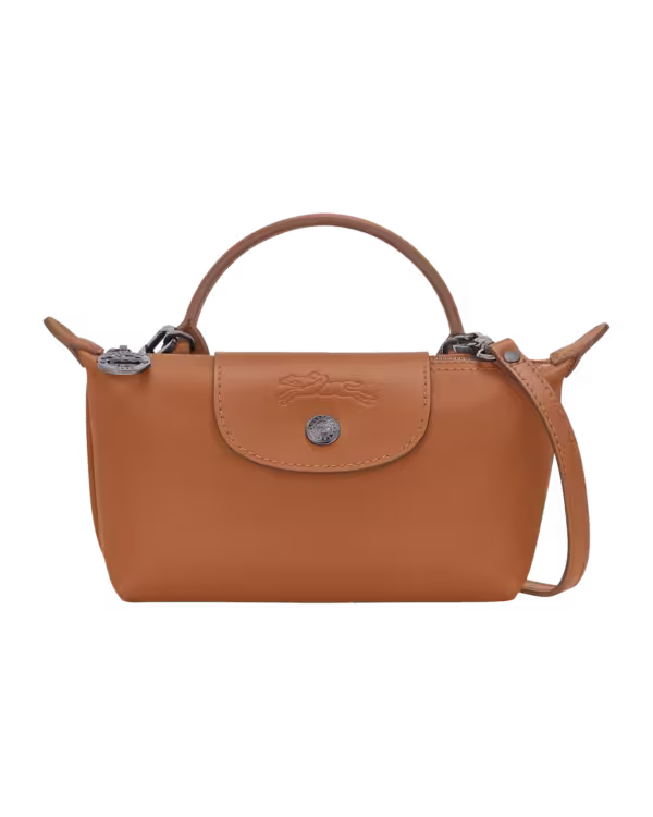 Longchamp Le Pliage Xtra Clutch in Cashew