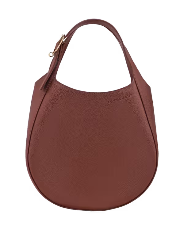 Longchamp Le Foulonné Top handle bag in Coffee