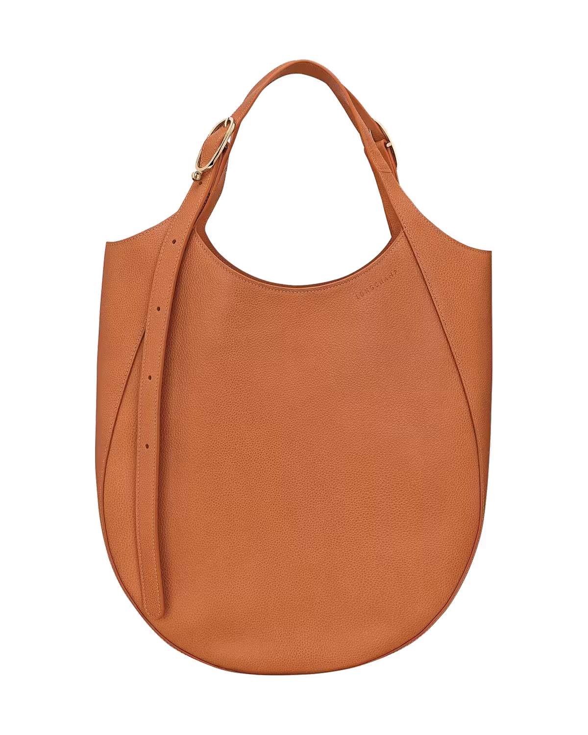 Longchamp Le Foulonné Shoulder bag in Amber