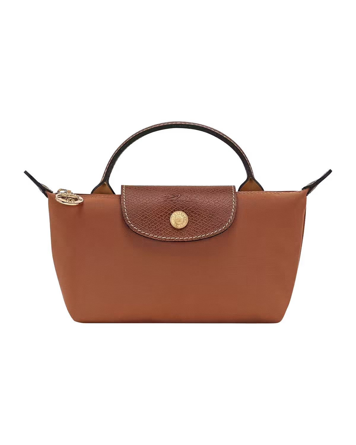Longchamp Le Pliage Original Pouch in Cognac