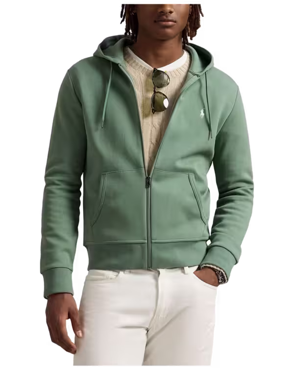 Double-Knit Full-Zip Hoodie