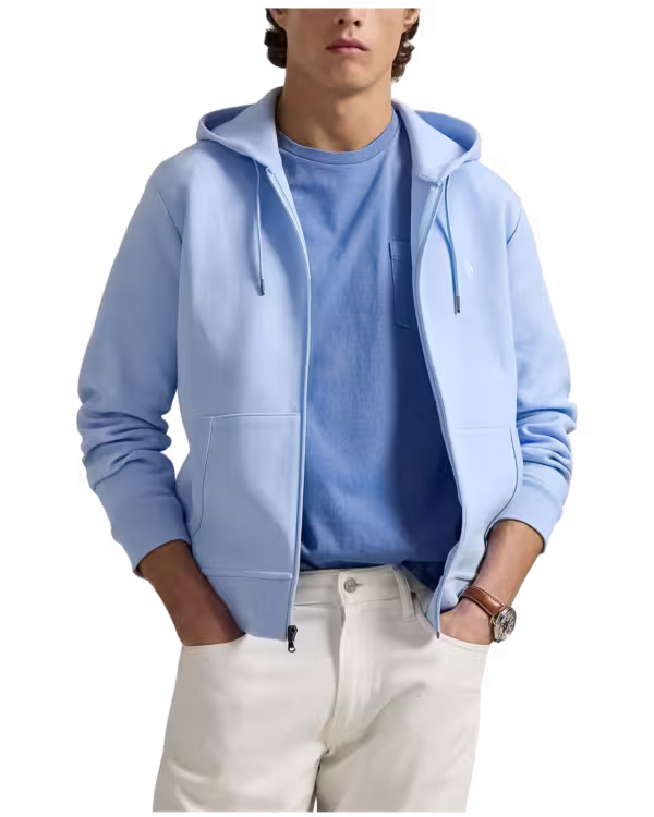 Double-Knit Full-Zip Hoodie