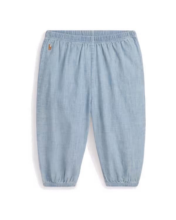 Indigo Cotton Chambray Pant (3-24 Months)