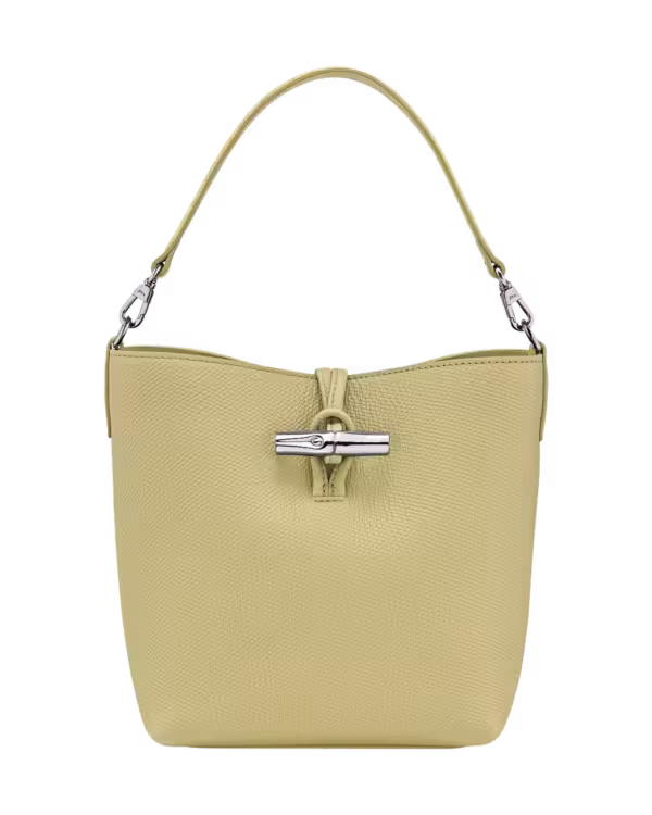Longchamp Le Roseau Crossbody Bag in Pistachio