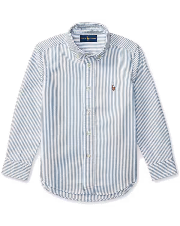 Striped Cotton Oxford Shirt (8-18 Years)