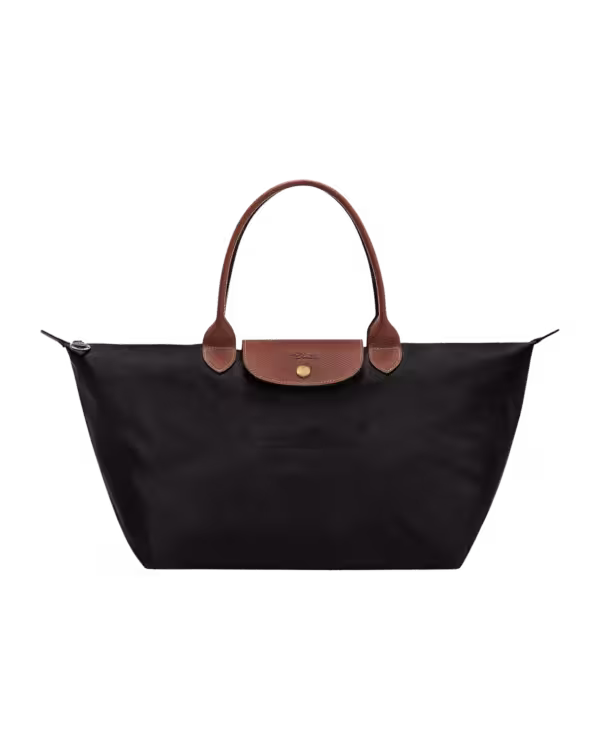 Longchamp Le Pliage Original Top Handle L in Black