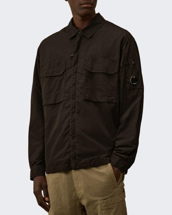Men’s Lens Zipped Aboutshirt Black