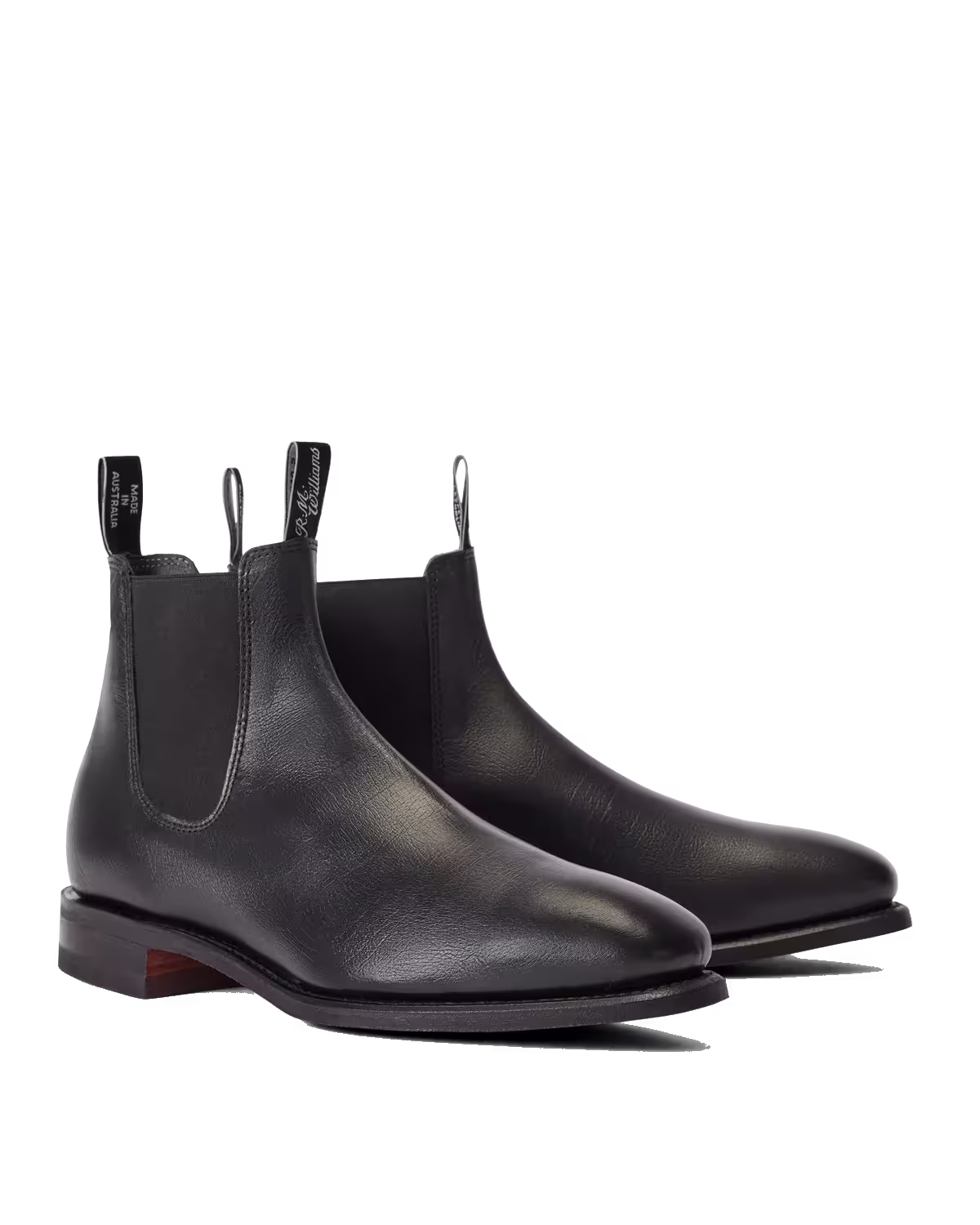 Craftsman Boot — Black Kangaroo Leather