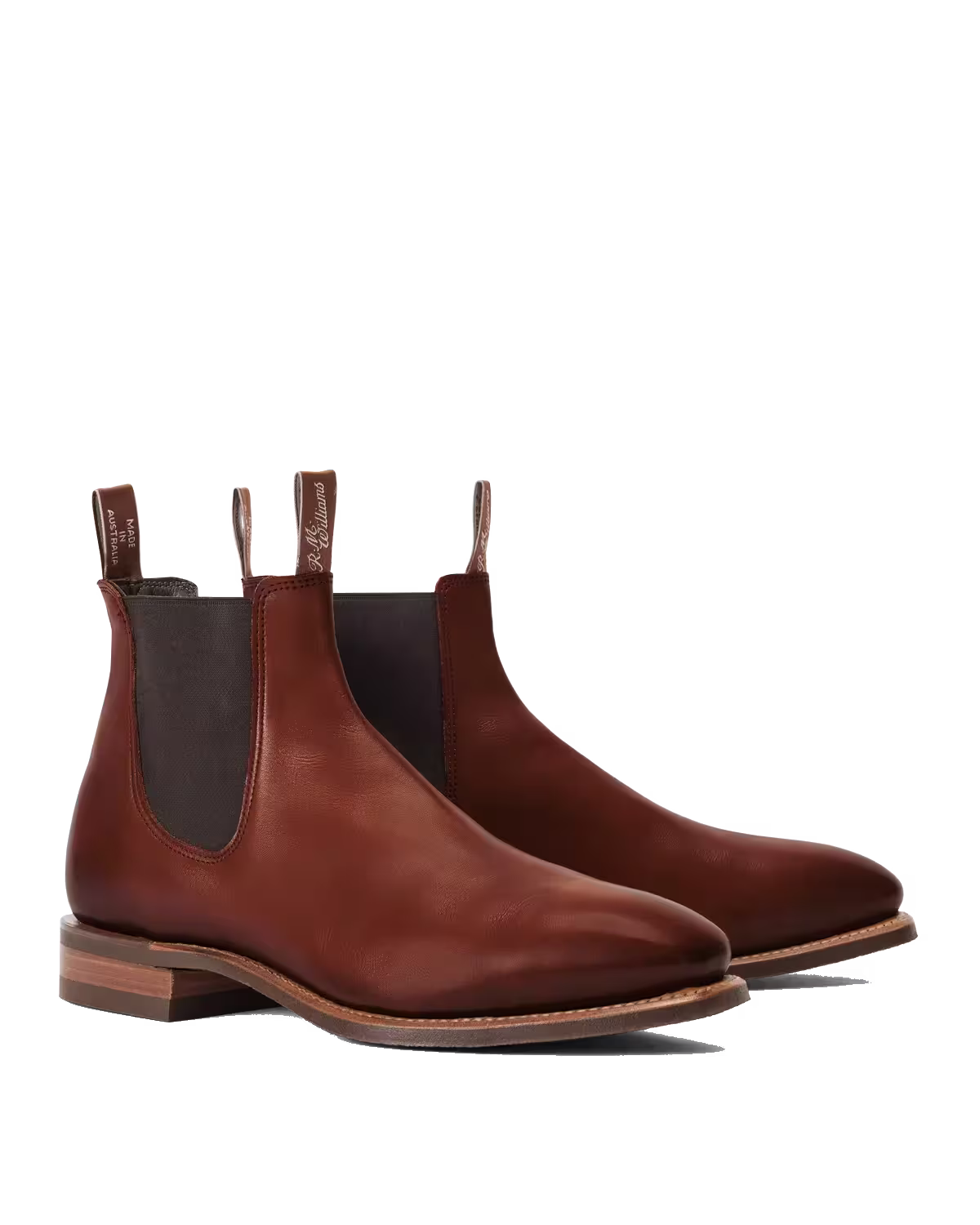 Craftsman Boot — Dark Tan Burnished Leather