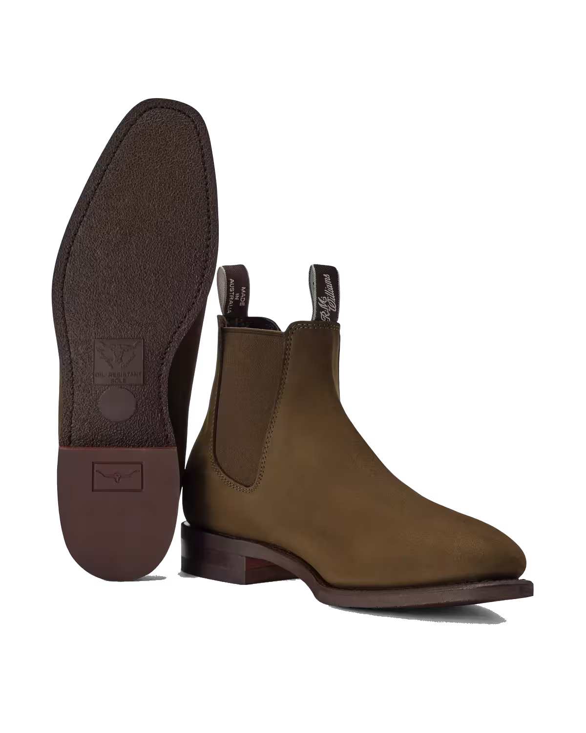 Craftsman Boot — Lichen Oiled Nubuck Leather