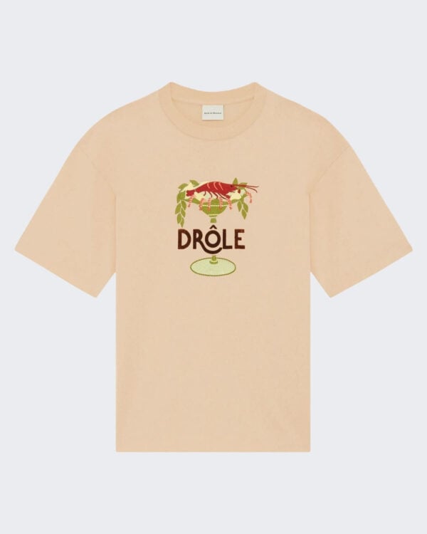 Drole De Monsieur Men’s Lobster Cup T-Shirt Yellow