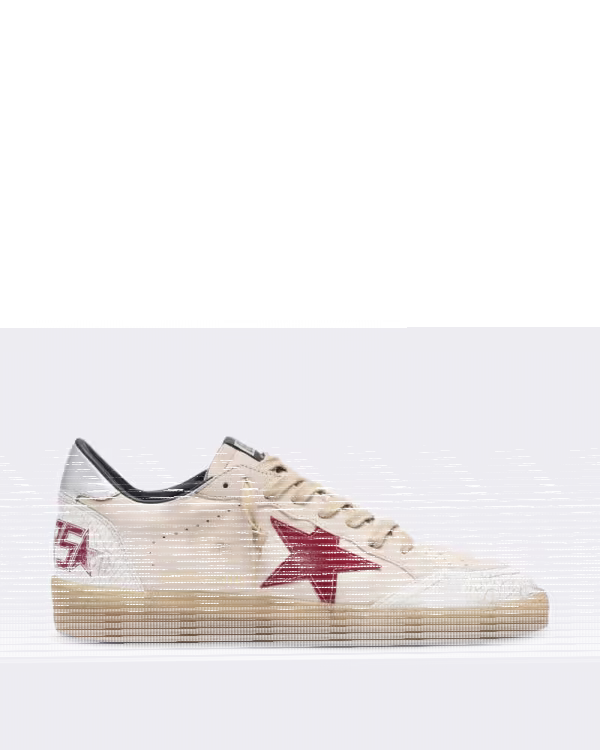 Men’s Sneaker wit leer