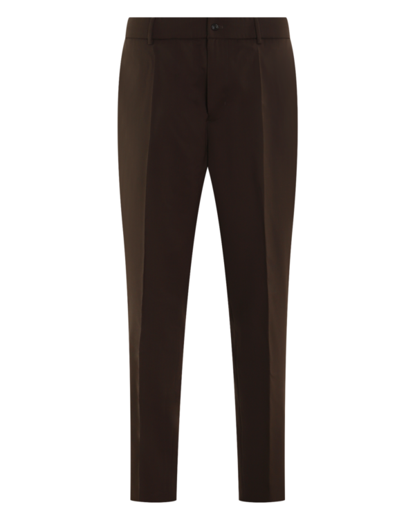 Men’s Logo Patch Pants Brown
