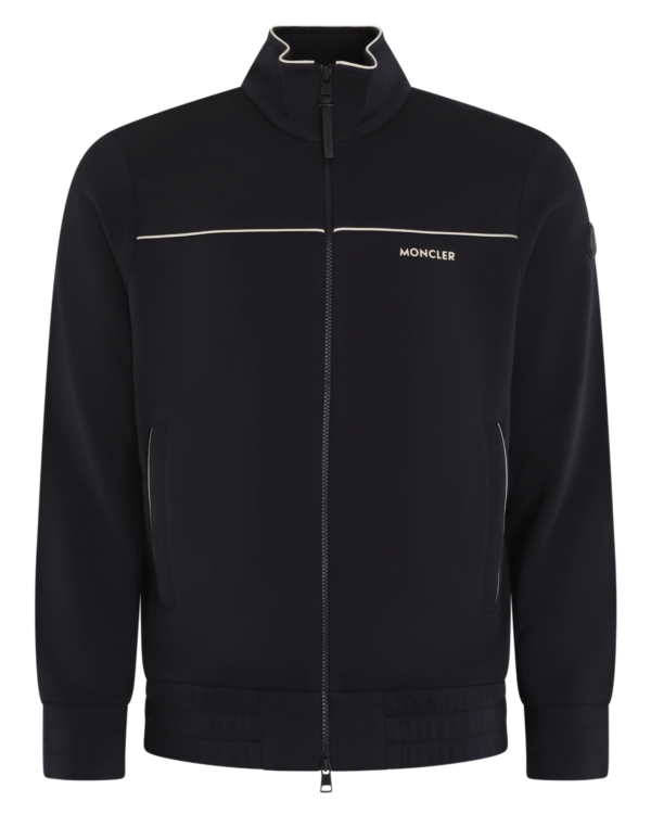 Men’s Zip Up Cardigan Black