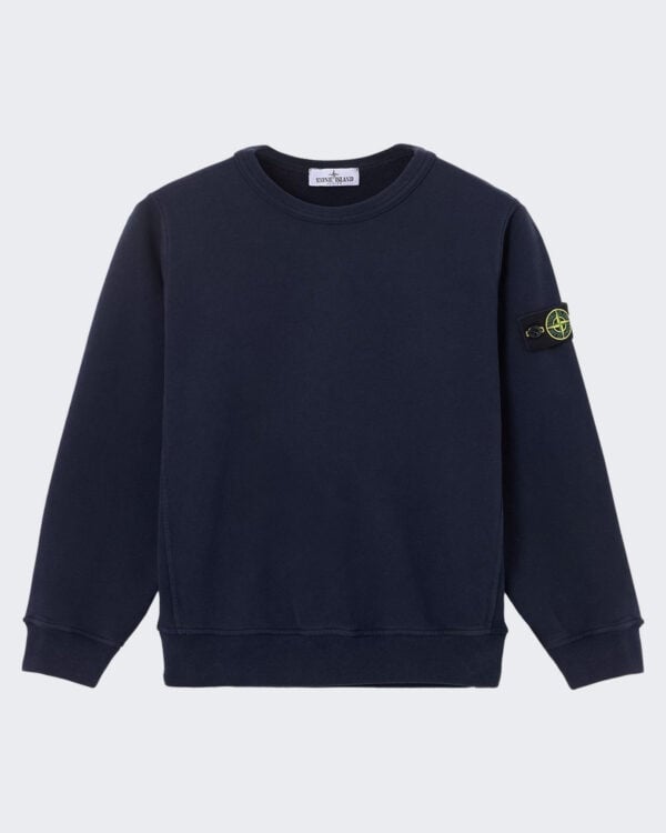 Kids Sweatshirt met ronde hals in Blue