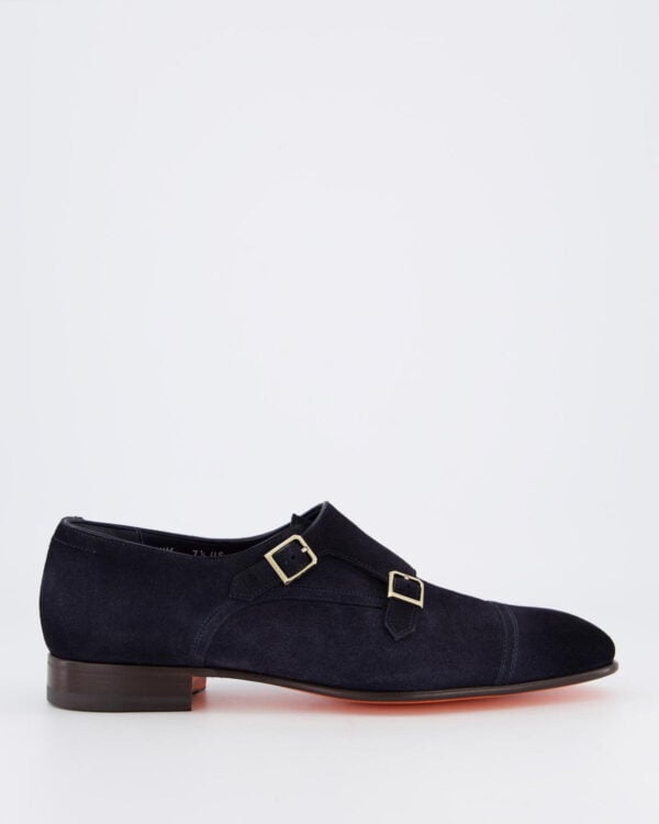 Men’s Double Buckle Loafer Blue
