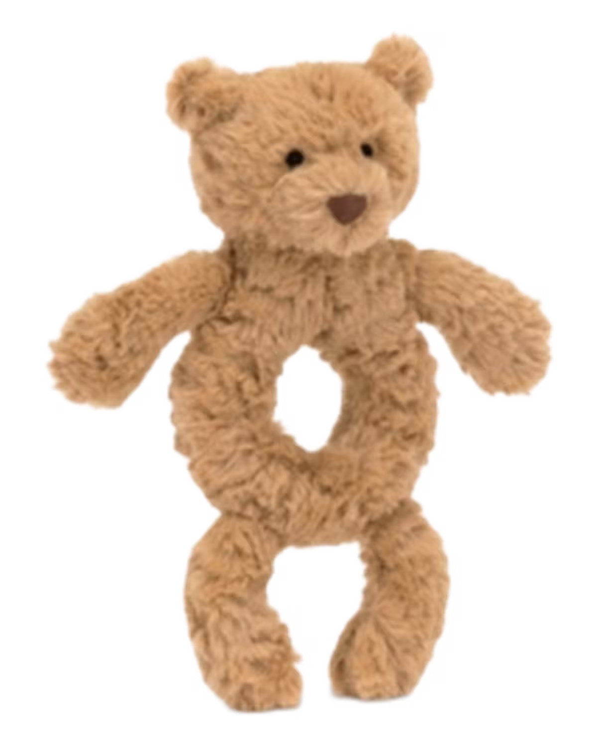 Jellycat Bartholomew Bear faux-fur rattle 18cm - image 1