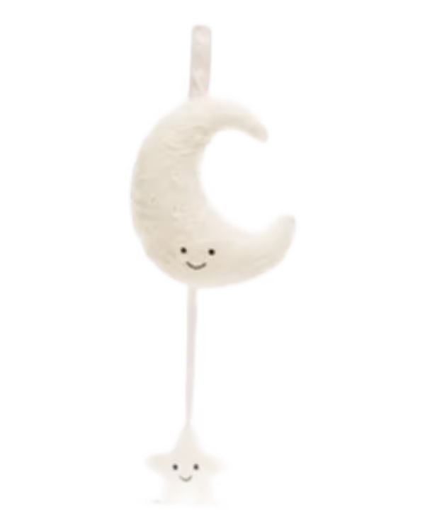Jellycat Amuseable Moon woven musical toy 28cm - image 1