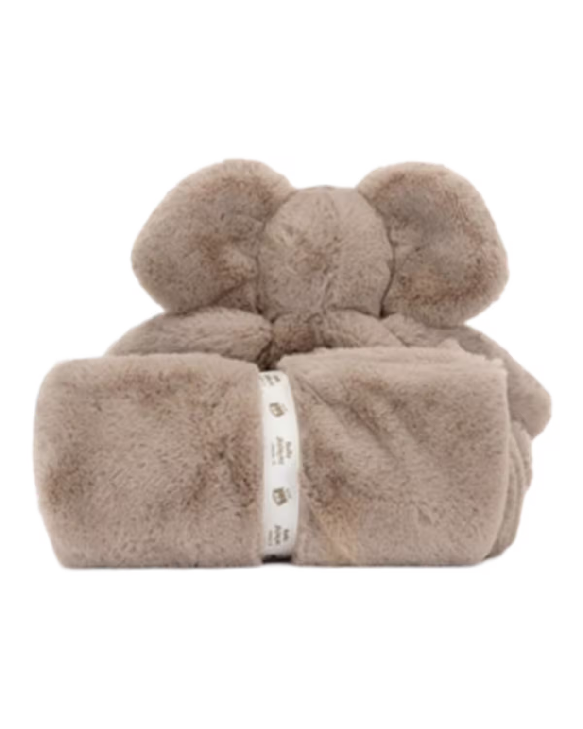 Jellycat Luxe Smudge Elephant faux-fur blanket 70cm - image 4