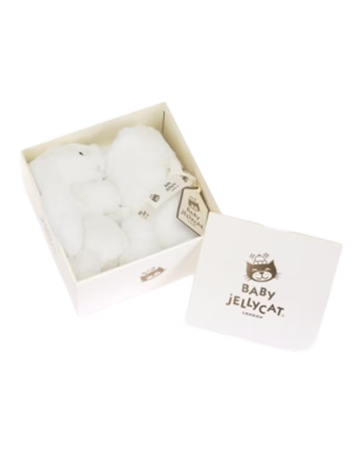 Jellycat Luxe Bashful Bunny Faux-Fur Soother 34cm - image 6