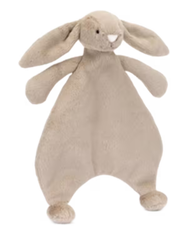 Jellycat Bashful Bunny faux-fur comforter soft toy 27cm - image 1