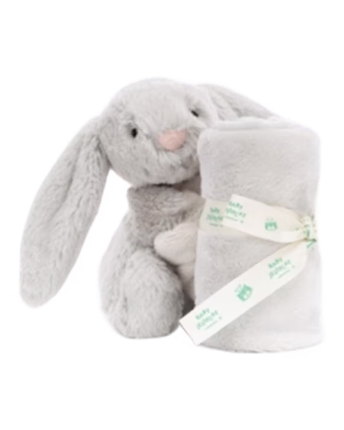 Jellycat Bashful Bunny faux-fur soother 34cm - image 1