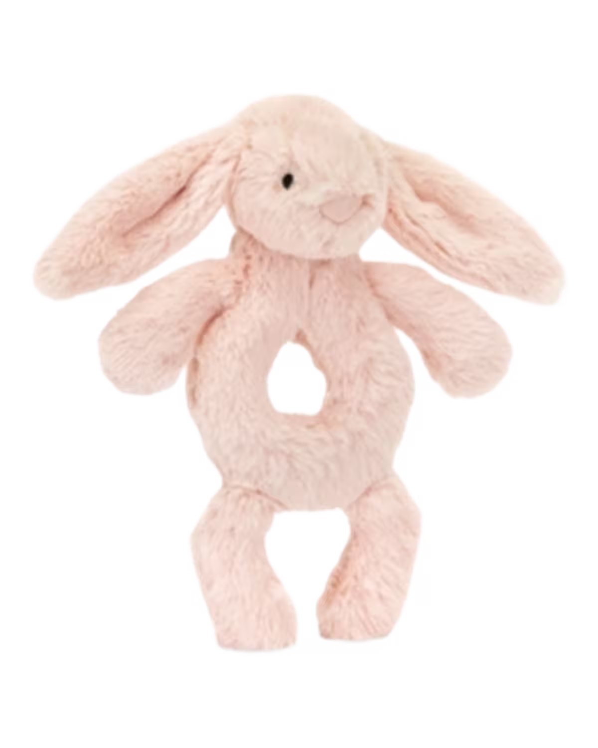 Jellycat Bashful Bunny faux-fur rattle 18cm - image 1