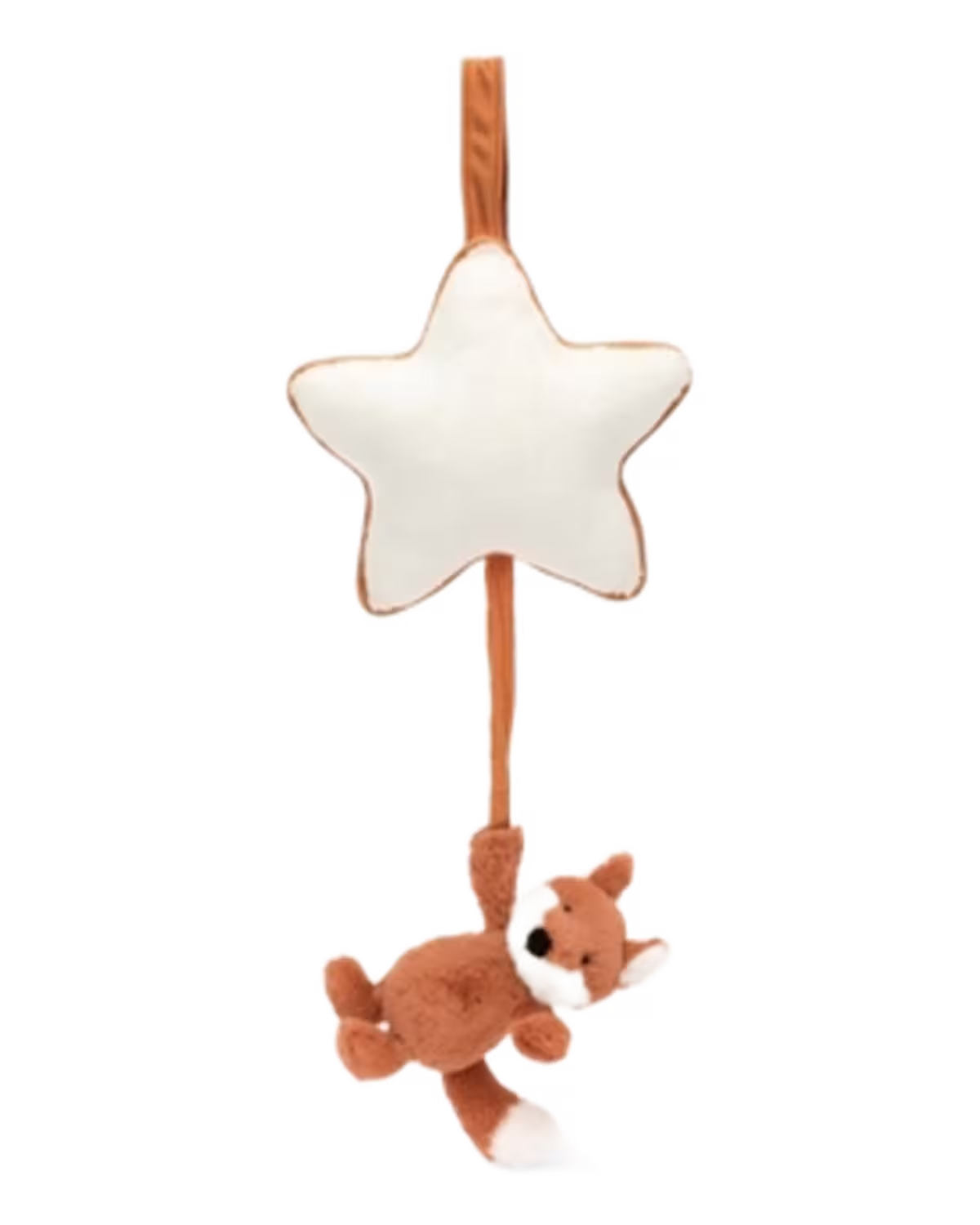 Jellycat Bashful Fox woven musical toy 30cm - image 1