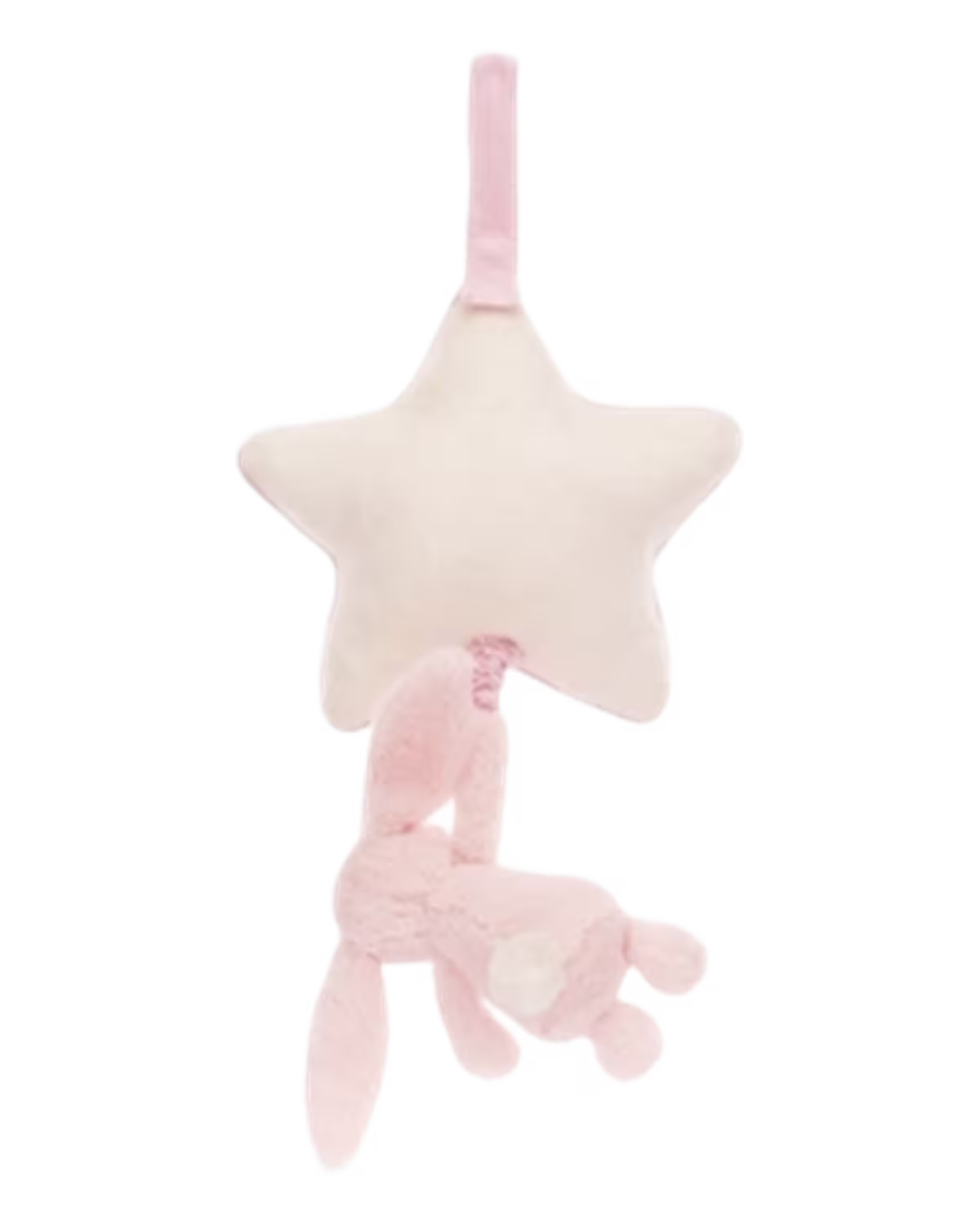 Jellycat Bashful Bunny woven musical toy 30cm - image 3