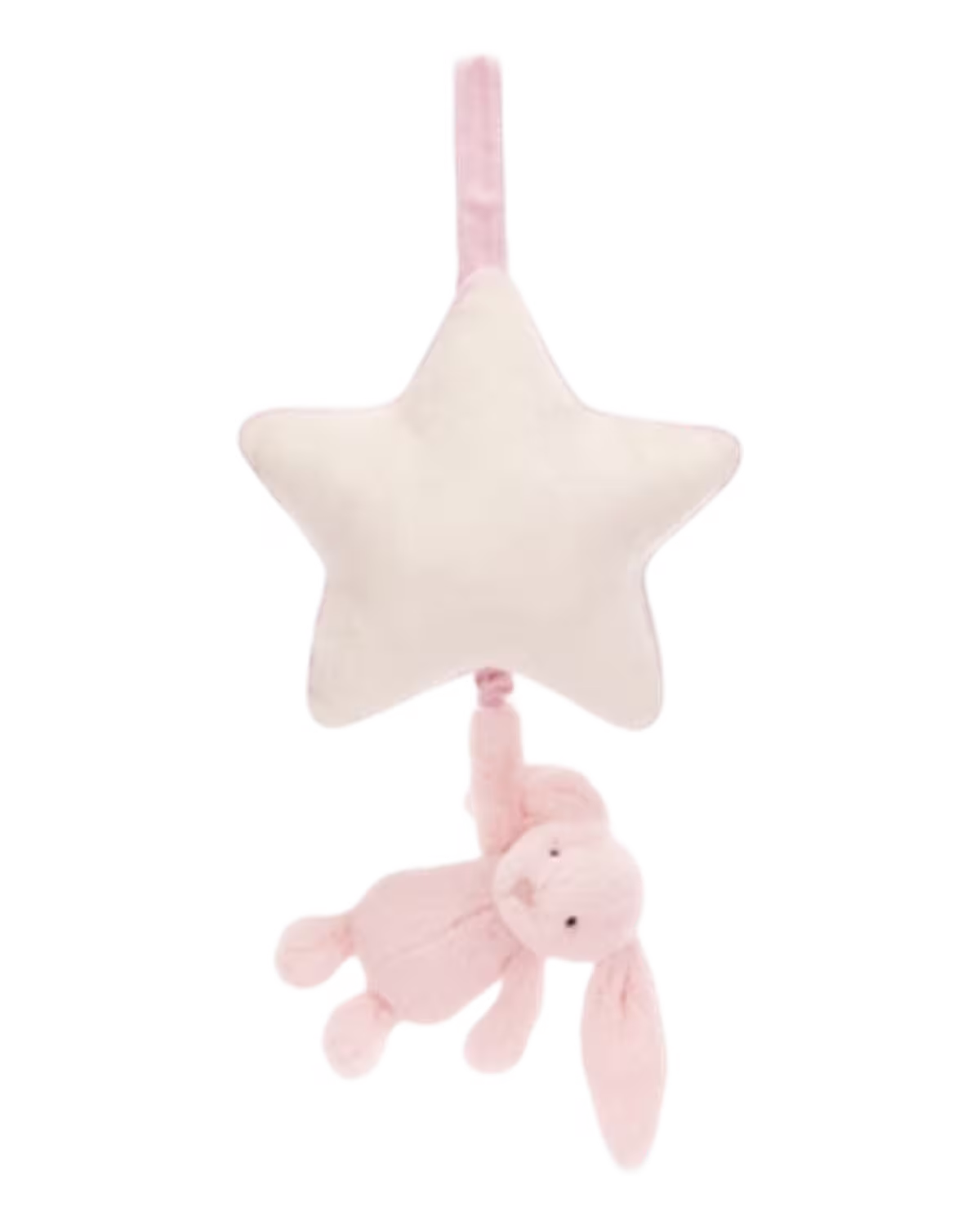 Jellycat Bashful Bunny woven musical toy 30cm - image 4