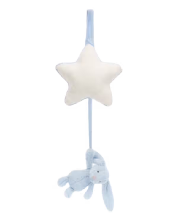 Jellycat Bashful Bunny musical pull toy 30cm - image 1