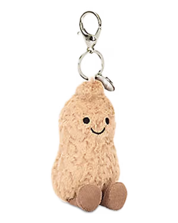 Jellycat Amuseable Peanut soft bag charm 18cm - image 2