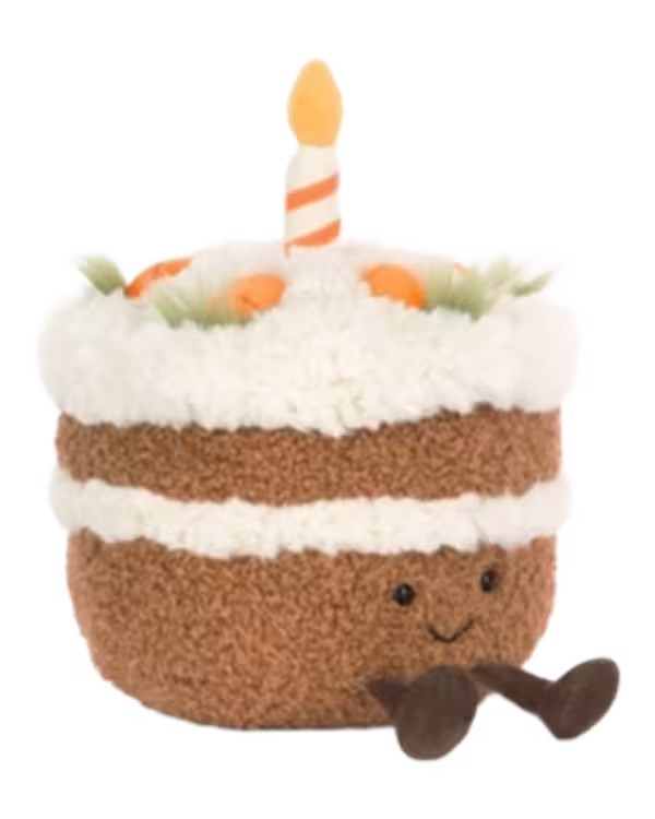 Jellycat Amuseables Carrot Cake Soft Toy 15cm - image 1