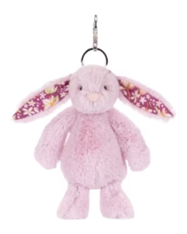 Jellycat Thistlepop Blossom Bunny Soft Bag Charm 18cm - image 1