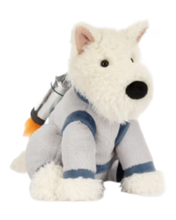 Jellycat Munro Scottie Dog Space Outfit Soft Toy 23cm - image 2
