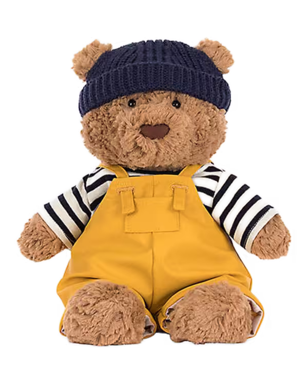 Jellycat Bartholomew Bear in Seafarer Outfit Soft Toy - image 1