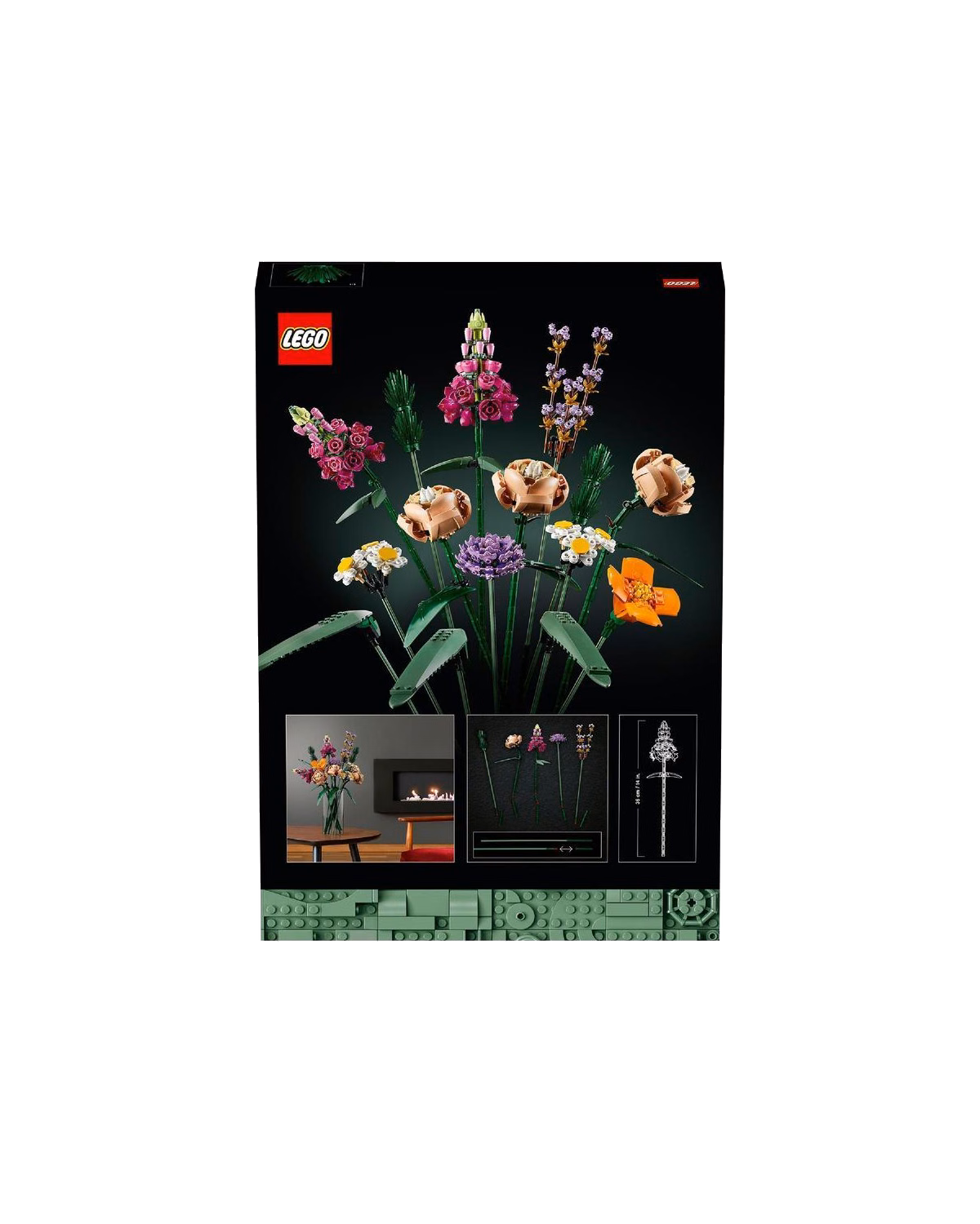 LEGO® Flower Bouquet Set for Adults 10280 - 3