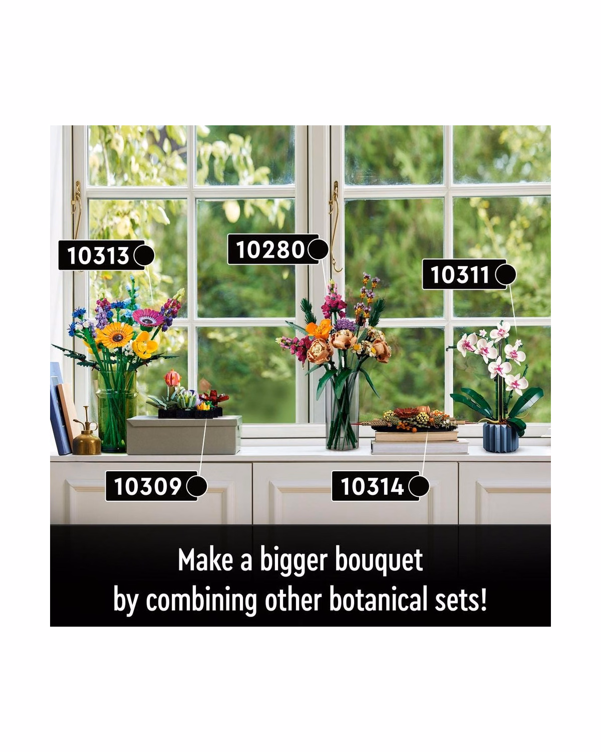 LEGO® 10314 Icons Dried Flower Centrepiece Set - 7