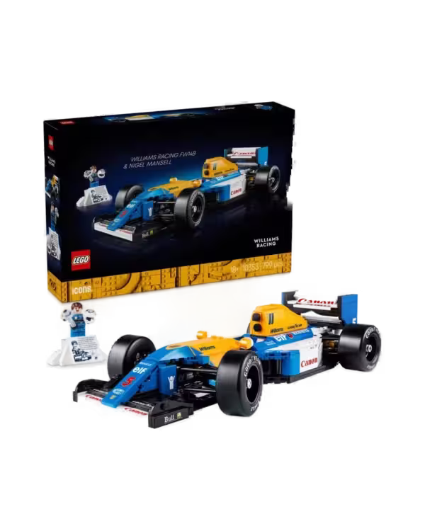 LEGO Icons 10353 Williams Racing FW14B & Nigel Mansell Set - afbeelding A